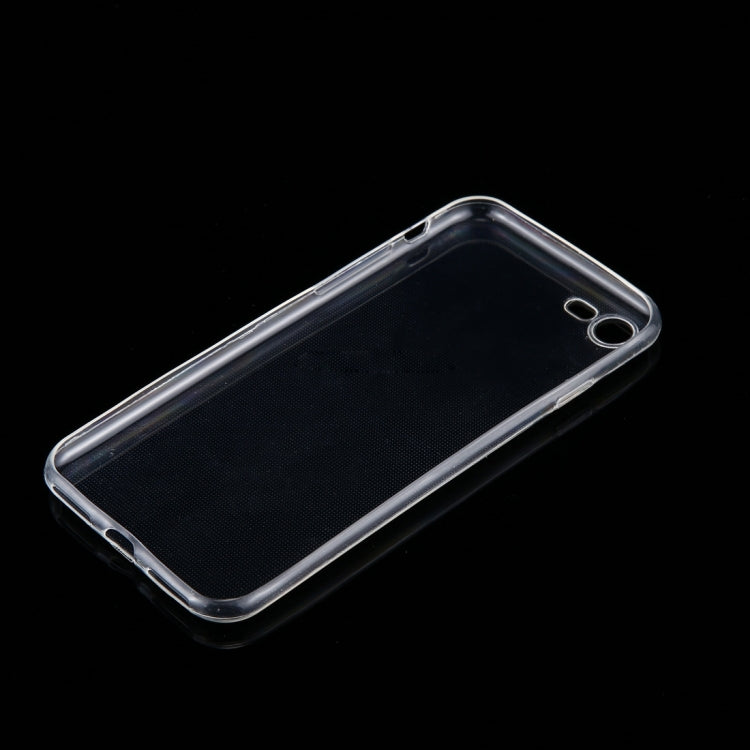 50 PCS for  iPhone 8 & 7  0.75mm Ultra-thin Transparent TPU Protective Case