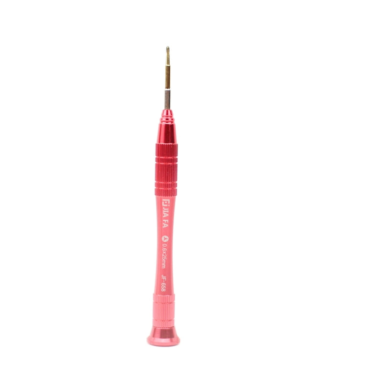 JIAFA JF-658-0.6 Tri-point 0.6 x 25mm Repair Screwdriver for iPhone 7 & 7 Plus (Red)