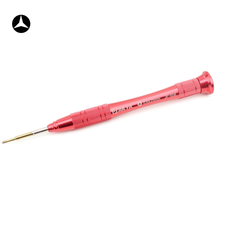JIAFA JF-658-0.6 Tri-point 0.6 x 25mm Repair Screwdriver for iPhone 7 & 7 Plus (Red)