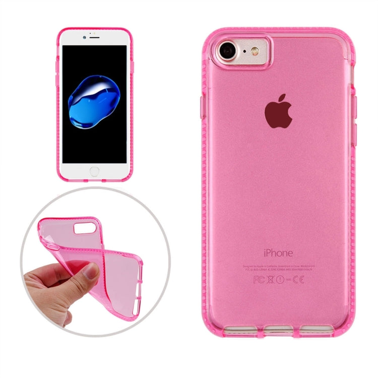 For  iPhone 8 & 7  Ultra Thin Transparent Soft TPU Protective Back Cover Case