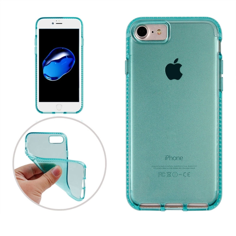 For  iPhone 8 & 7  Ultra Thin Transparent Soft TPU Protective Back Cover Case