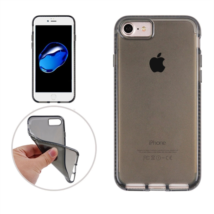 For  iPhone 8 & 7  Ultra Thin Transparent Soft TPU Protective Back Cover Case