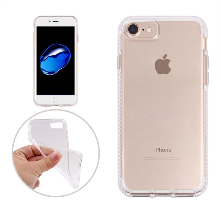 For  iPhone 8 & 7  Ultra Thin Transparent Soft TPU Protective Back Cover Case