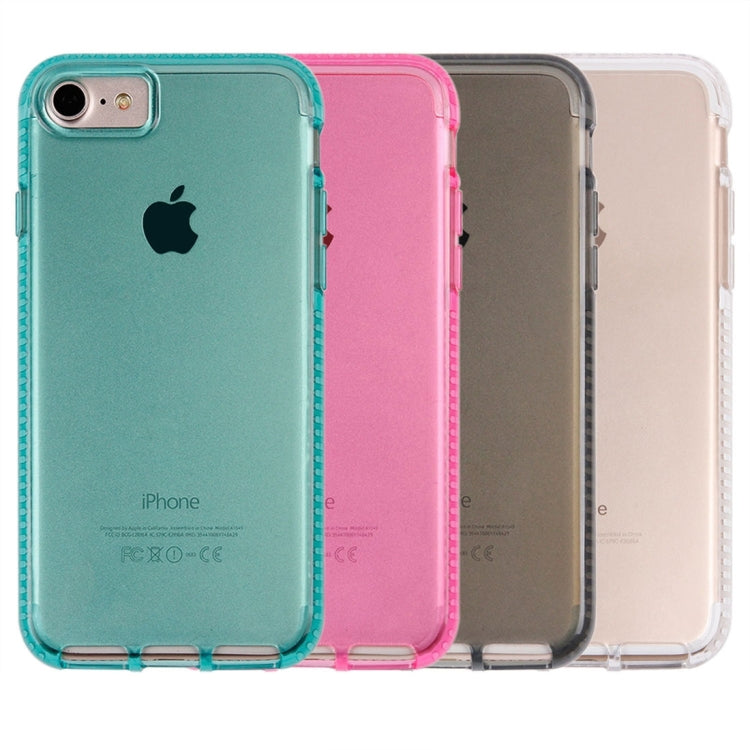 For  iPhone 8 & 7  Ultra Thin Transparent Soft TPU Protective Back Cover Case