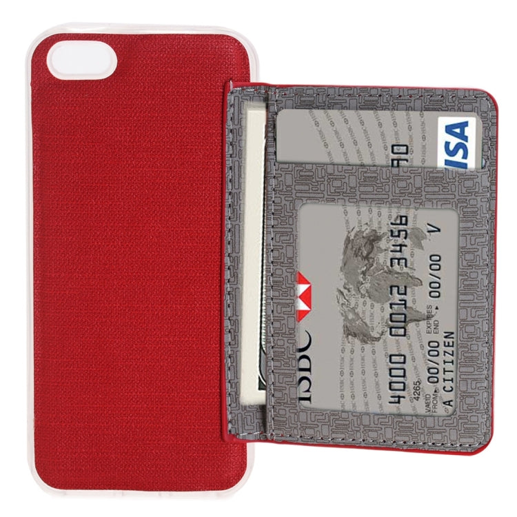 For  iPhone 8 & 7   Flexible Card Slots Leather Case with Holder & Card Slots & Wallet