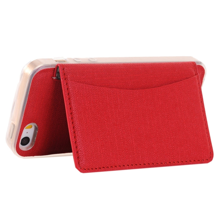 For  iPhone 8 & 7   Flexible Card Slots Leather Case with Holder & Card Slots & Wallet
