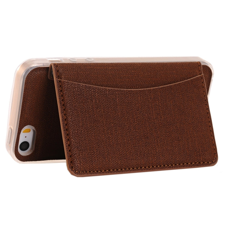 For  iPhone 8 & 7   Flexible Card Slots Leather Case with Holder & Card Slots & Wallet