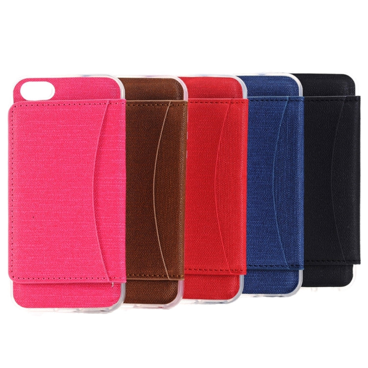 For  iPhone 8 & 7   Flexible Card Slots Leather Case with Holder & Card Slots & Wallet