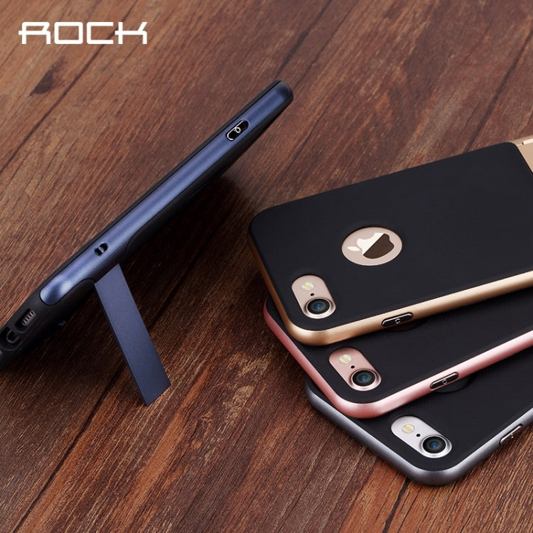 Rock Royce Stand Series for  iPhone 8 & 7 Business Style TPU + PC Protective Case with Holder