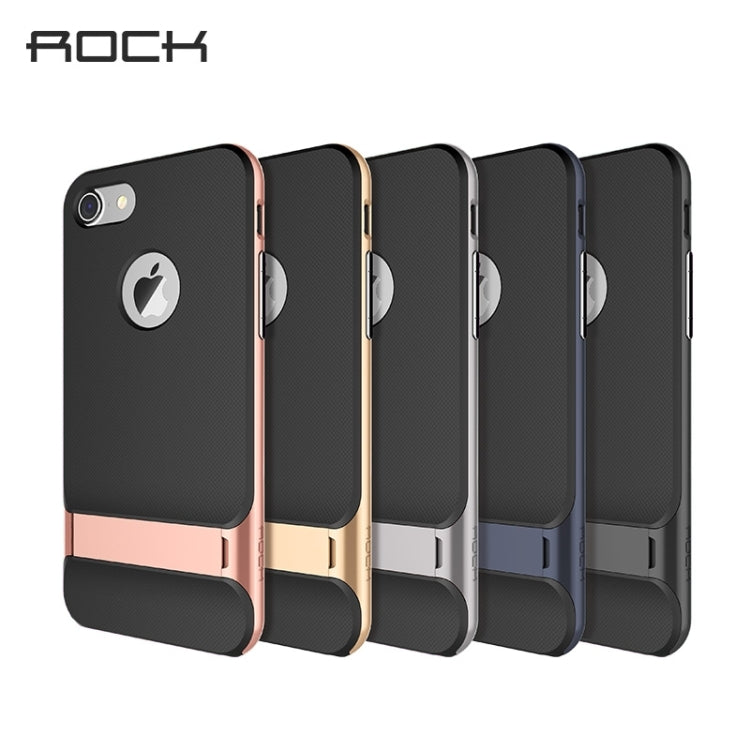 Rock Royce Stand Series for  iPhone 8 & 7 Business Style TPU + PC Protective Case with Holder