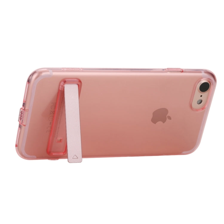 Rock for  iPhone 8 & 7  Transparent Ultrathin Soft TPU Protective Back Case with Holder