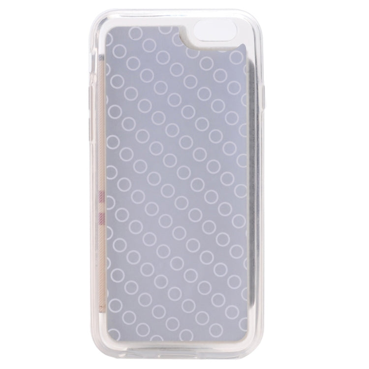For  iPhone 8 & 7   Flexible Card Slots Cross Pattern Scotland Style Leather Case with Holder & Card Slots & Wallet(Beige)