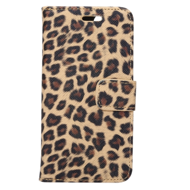 For  iPhone 8 & 7  Leopard Pattern Horizontal Flip Leather Case with Holder & Card Slots & Wallet