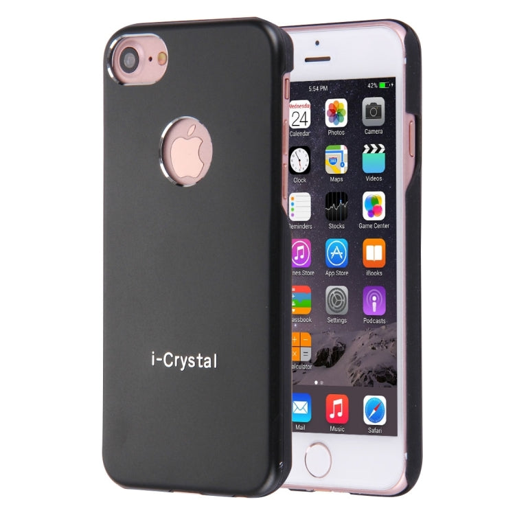 i-Crystal for  iPhone 8 & 7  Metal Protective Back Case