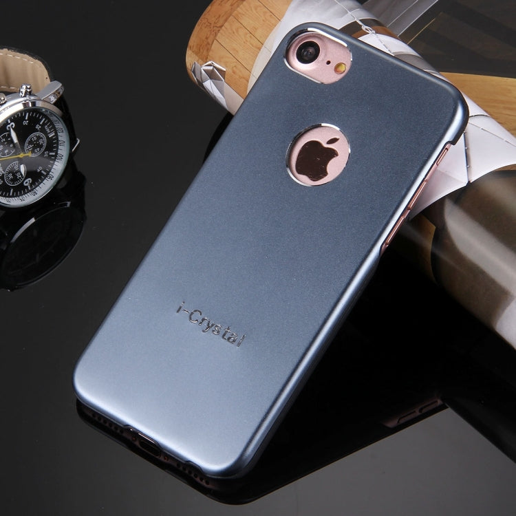 i-Crystal for  iPhone 8 & 7  Metal Protective Back Case