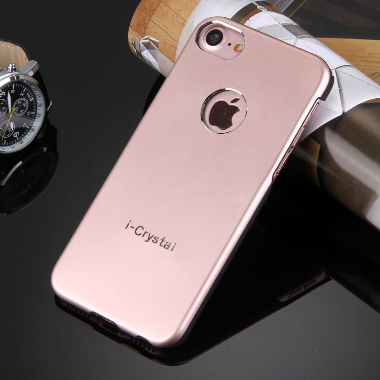 i-Crystal for  iPhone 8 & 7  Metal Protective Back Case