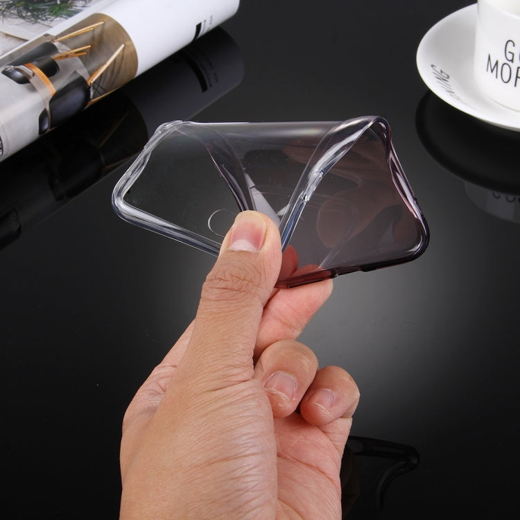 For  iPhone 8 & 7  Stylish Clear Crystal Gradient Color Acrylic + TPU Protective Case Back Cover