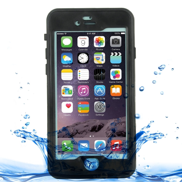 For  iPhone 8 & 7  Professional and Powerful Dustproof Shatter-resistant Shockproof Life Waterproof Ultra-thin Protective Case with Lanyard