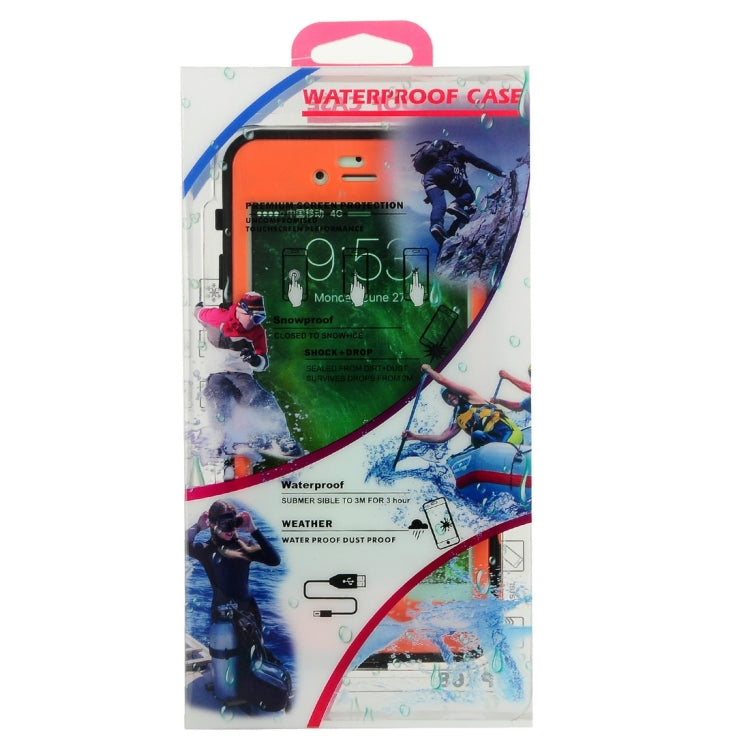 For  iPhone 8 & 7  Professional and Powerful Dustproof Shatter-resistant Shockproof Life Waterproof Ultra-thin Protective Case with Lanyard
