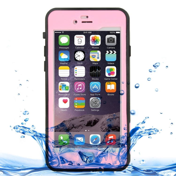 For  iPhone 8 & 7  Professional and Powerful Dustproof Shatter-resistant Shockproof Life Waterproof Ultra-thin Protective Case with Lanyard