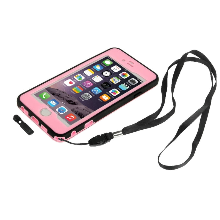 For  iPhone 8 & 7  Professional and Powerful Dustproof Shatter-resistant Shockproof Life Waterproof Ultra-thin Protective Case with Lanyard