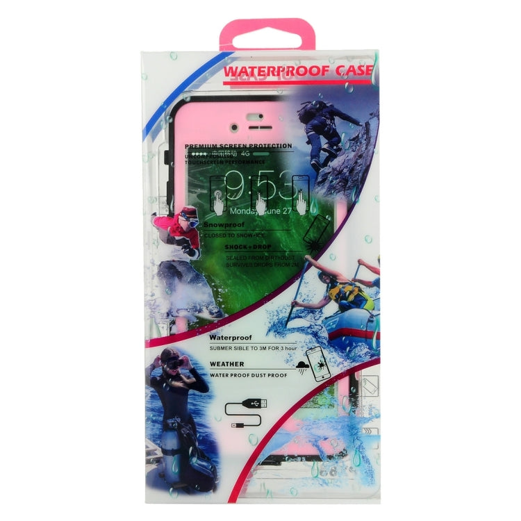 For  iPhone 8 & 7  Professional and Powerful Dustproof Shatter-resistant Shockproof Life Waterproof Ultra-thin Protective Case with Lanyard