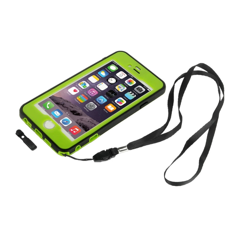 For  iPhone 8 & 7  Professional and Powerful Dustproof Shatter-resistant Shockproof Life Waterproof Ultra-thin Protective Case with Lanyard