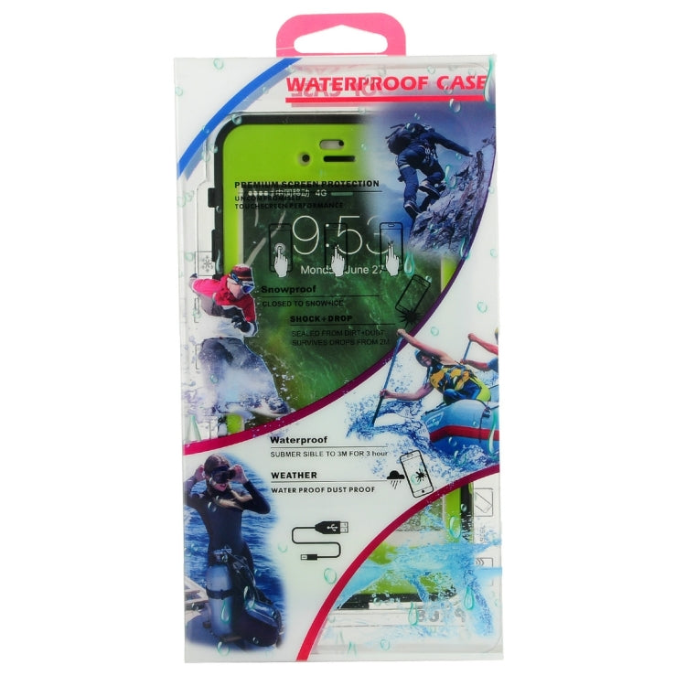 For  iPhone 8 & 7  Professional and Powerful Dustproof Shatter-resistant Shockproof Life Waterproof Ultra-thin Protective Case with Lanyard
