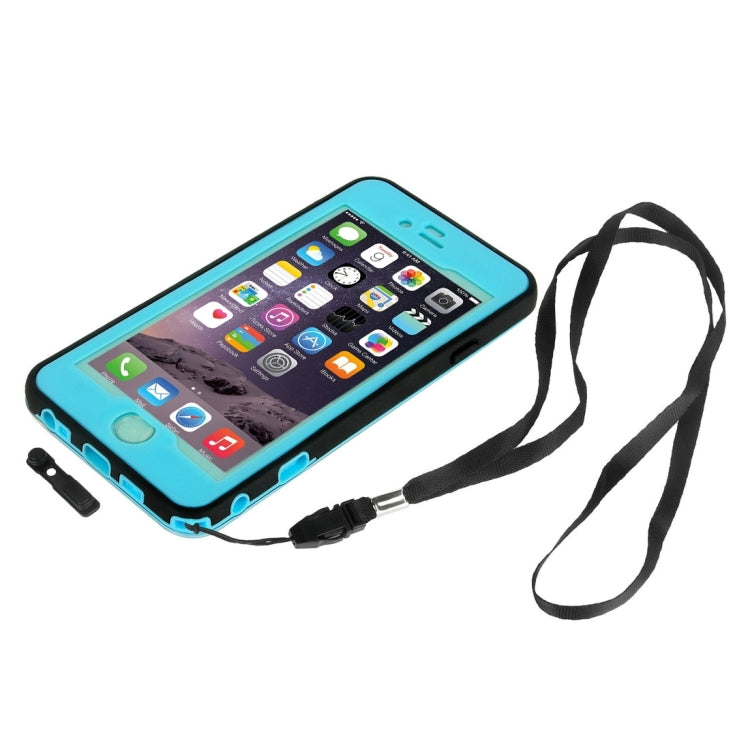 For  iPhone 8 & 7  Professional and Powerful Dustproof Shatter-resistant Shockproof Life Waterproof Ultra-thin Protective Case with Lanyard