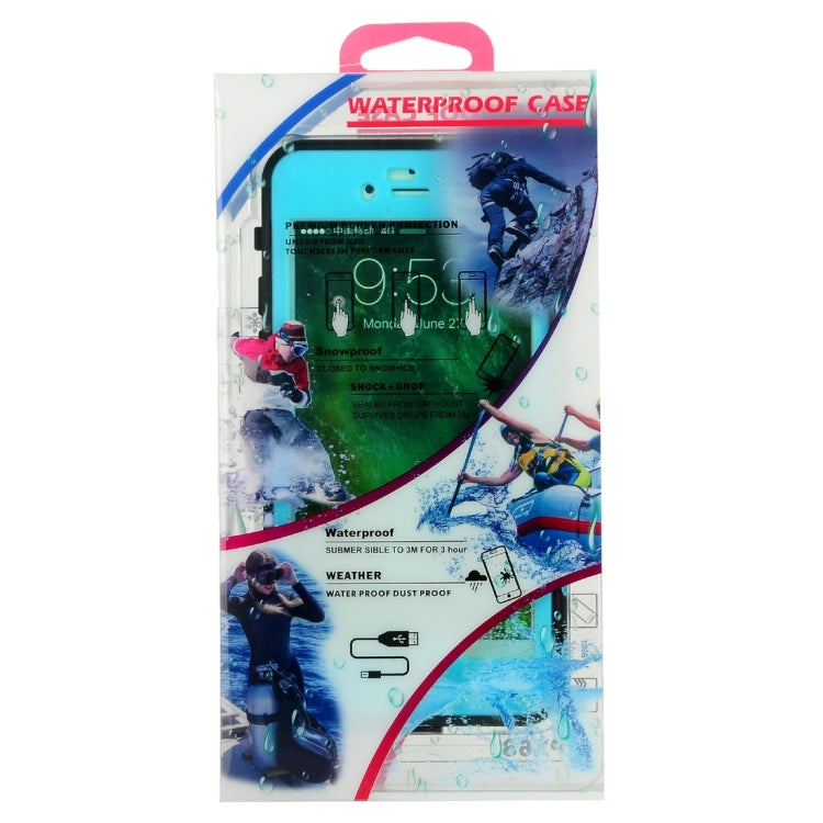 For  iPhone 8 & 7  Professional and Powerful Dustproof Shatter-resistant Shockproof Life Waterproof Ultra-thin Protective Case with Lanyard
