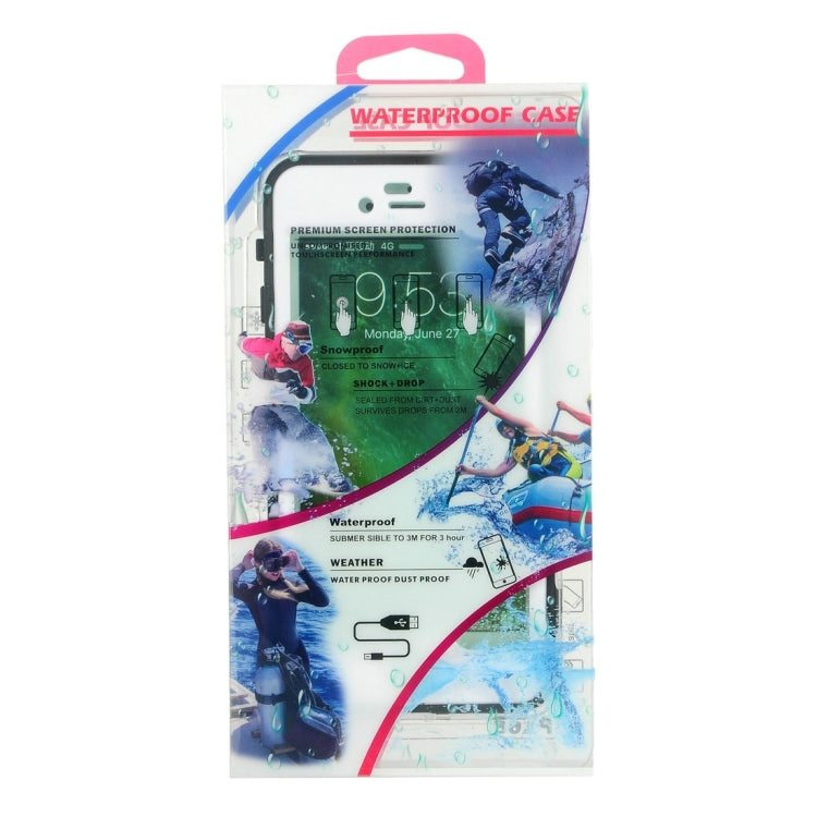 For  iPhone 8 & 7  Professional and Powerful Dustproof Shatter-resistant Shockproof Life Waterproof Ultra-thin Protective Case with Lanyard