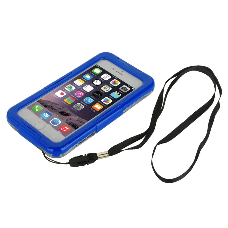 For  iPhone 8 & 7  Professional and Powerful Dustproof Shatter-resistant Shockproof Life Waterproof Protective Case with Lanyard