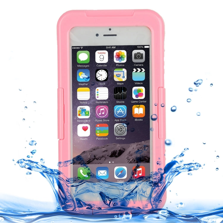 For  iPhone 8 & 7  Professional and Powerful Dustproof Shatter-resistant Shockproof Life Waterproof Protective Case with Lanyard