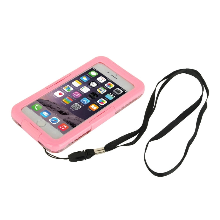 For  iPhone 8 & 7  Professional and Powerful Dustproof Shatter-resistant Shockproof Life Waterproof Protective Case with Lanyard