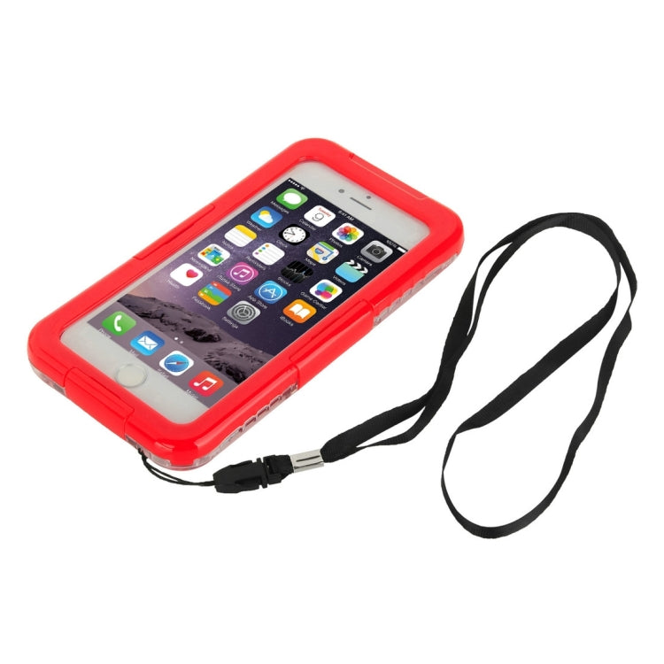 For  iPhone 8 & 7  Professional and Powerful Dustproof Shatter-resistant Shockproof Life Waterproof Protective Case with Lanyard