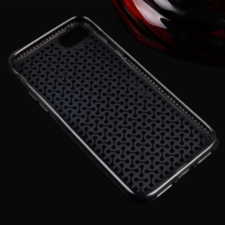 For  iPhone 8 & 7  Dumbbell Texture Transparent TPU Protective Case