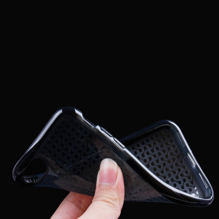 For  iPhone 8 & 7  Dumbbell Texture Transparent TPU Protective Case