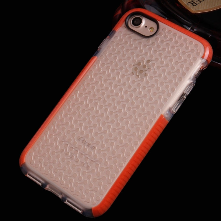 For  iPhone 8 & 7  Dumbbell Texture Transparent TPU Protective Case