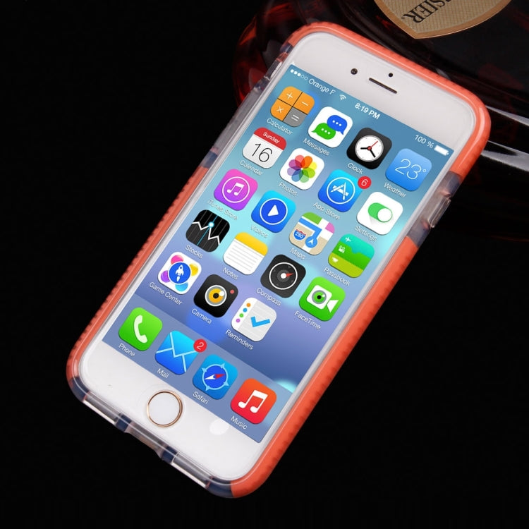 For  iPhone 8 & 7  Dumbbell Texture Transparent TPU Protective Case