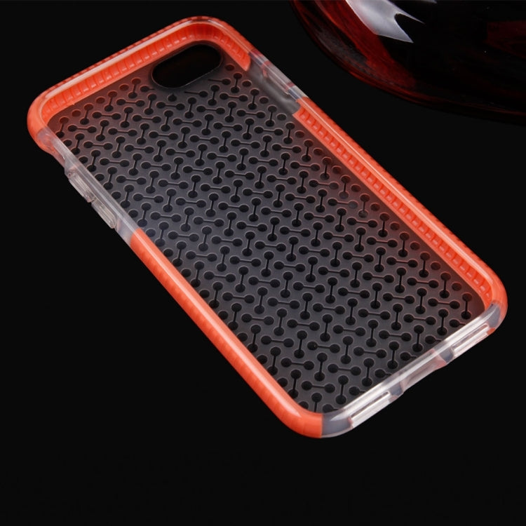 For  iPhone 8 & 7  Dumbbell Texture Transparent TPU Protective Case