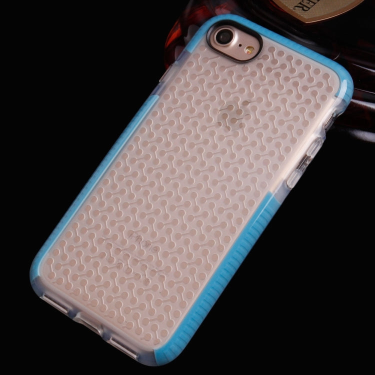 For  iPhone 8 & 7  Dumbbell Texture Transparent TPU Protective Case