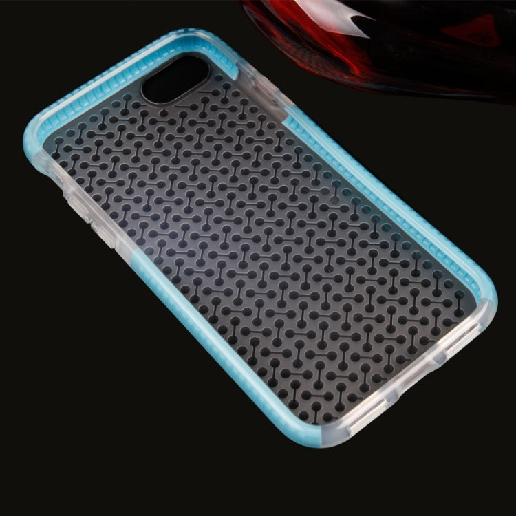 For  iPhone 8 & 7  Dumbbell Texture Transparent TPU Protective Case