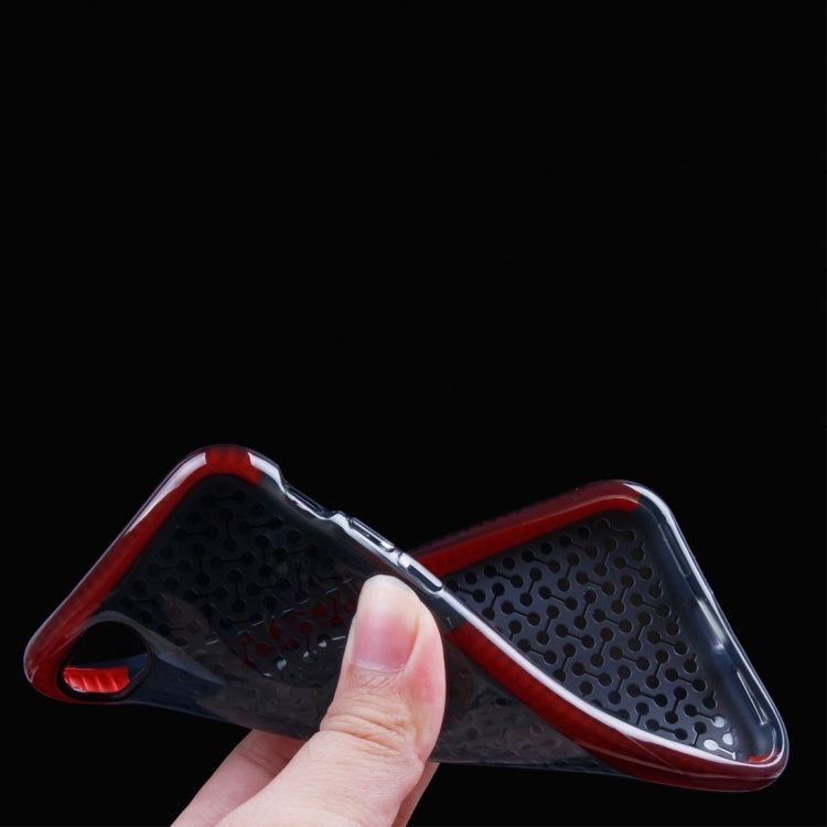 For  iPhone 8 & 7  Dumbbell Texture Transparent TPU Protective Case