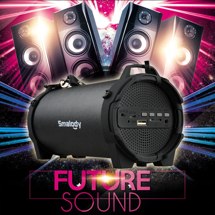 Smalody SL-10 Portable Outdoor High Power Bluetooth V4.0 Stereo Speaker, Support TF Card, AUX, U Disk, For iPhone, Samsung, Huawei, Xiaomi, HTC and Other Smartphones