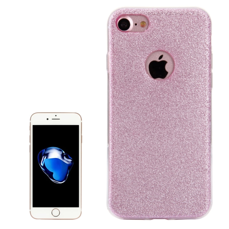 For  iPhone 8 & 7  Glitter Powder Soft TPU Protective Cover Case
