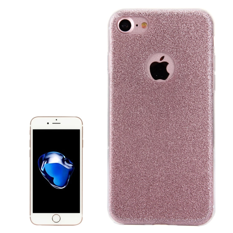 For  iPhone 8 & 7  Glitter Powder Soft TPU Protective Cover Case