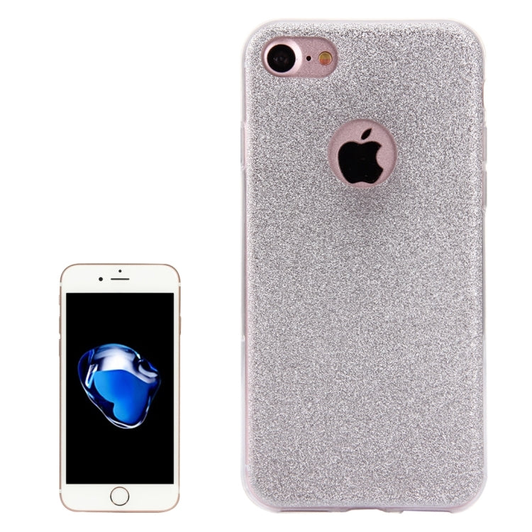 For  iPhone 8 & 7  Glitter Powder Soft TPU Protective Cover Case