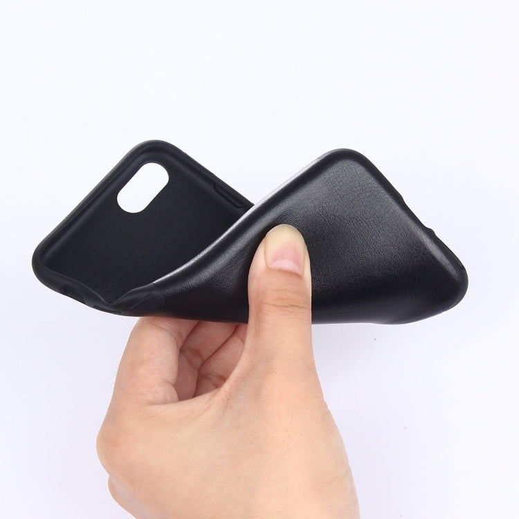 For  iPhone 8 & 7  Crazy Horse Texture Soft PU Protective Leather Case
