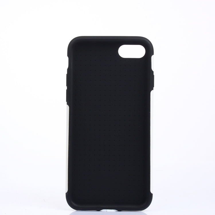 For  iPhone 8 & 7  Crazy Horse Texture Soft PU Protective Leather Case