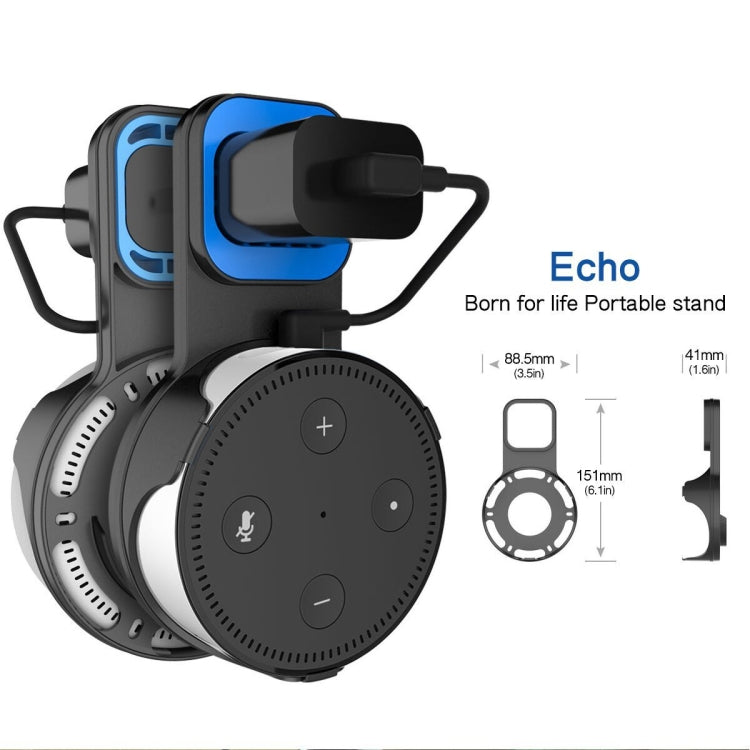 2201 Amazon Echo Dot 2 Smart Speaker Wall Mounted Bracket Wall Plug Bracket
